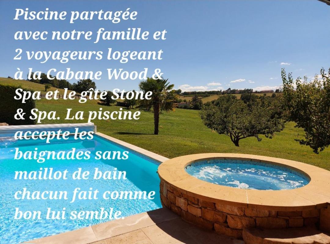 Gite Stone & Spa Chasselay Ngoại thất bức ảnh